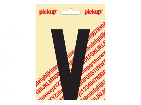 LETTRE ADHESIVE NOBEL 120MM NOIR V