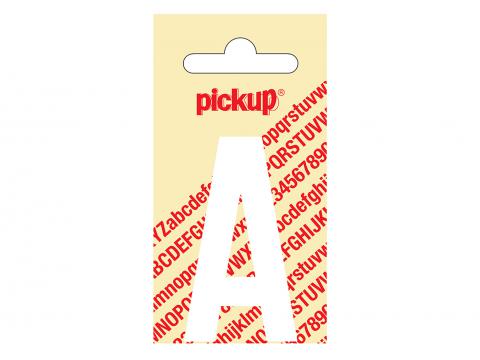 LETTRE ADHESIVE NOBEL 60 MM BLANC A