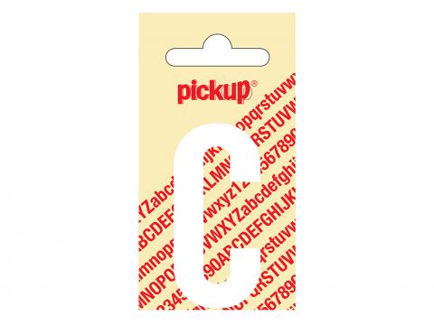 LETTRE ADHESIVE NOBEL 60 MM BLANC C