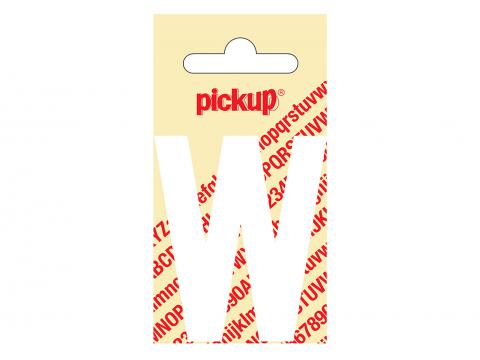LETTRE ADHESIVE NOBEL 60 MM BLANC W