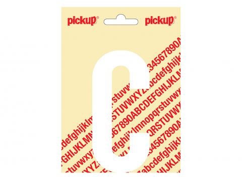 PLAKLETTER NOBEL 120MM WIT C