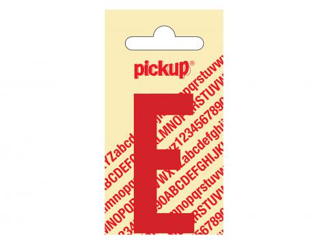 LETTRE ADHESIVE NOBEL 60 MM ROUGE E