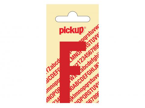 PLAKLETTER NOBEL 60 MM ROOD F