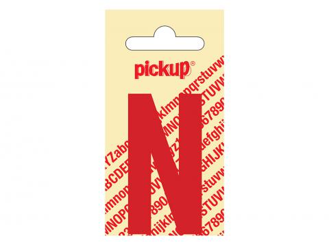 LETTRE ADHESIVE NOBEL 60 MM ROUGE N