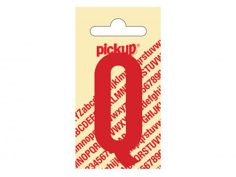 LETTRE ADHESIF NOBEL 60 MM ROUGE Q