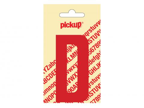 LETTRE ADHESIVE NOBEL 90 MM ROUGE D