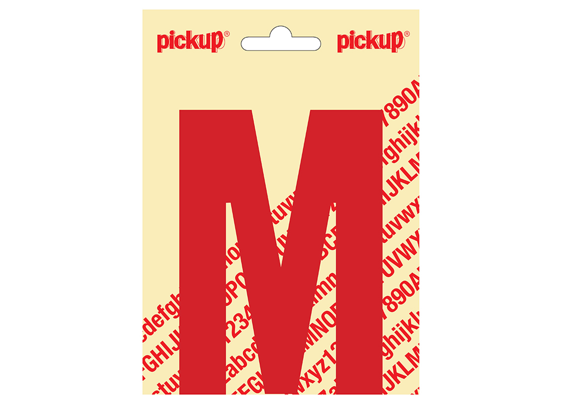 PLAKLETTER NOBEL M