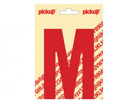 PLAKLETTER NOBEL 120MM ROOD M