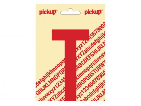PLAKLETTER NOBEL 120MM ROOD T