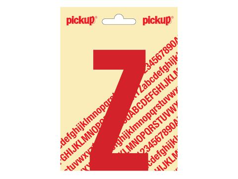 LETTRE ADHESIVE NOBEL 120MM ROUGE Z