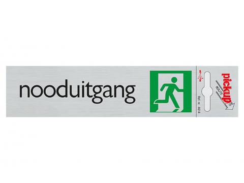 ROUTE ALULOOK 165X44 MM NOODUITGANG