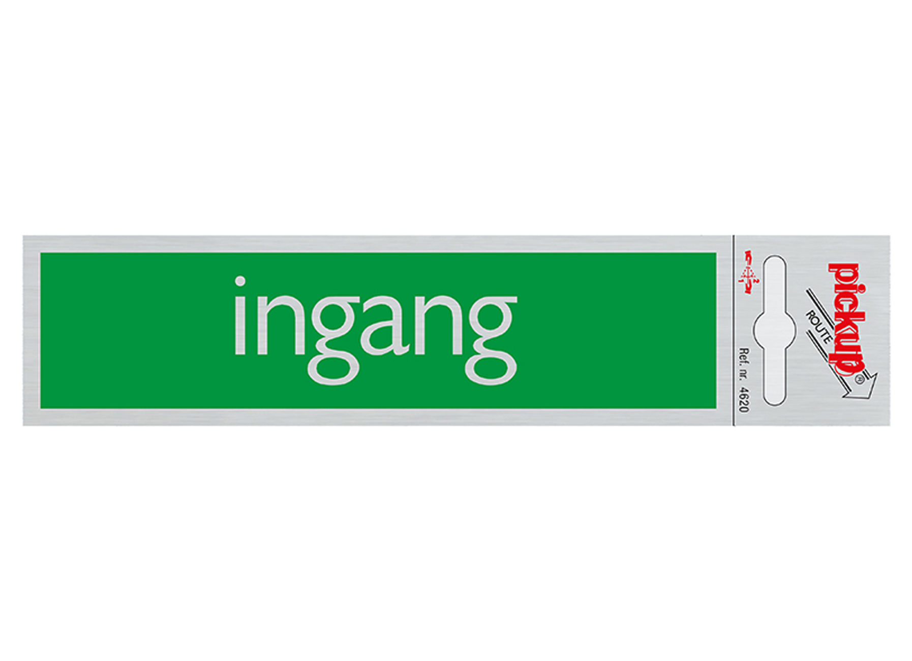 PANNEAU LOOK ALU 165X44 MM INGANG (NL)