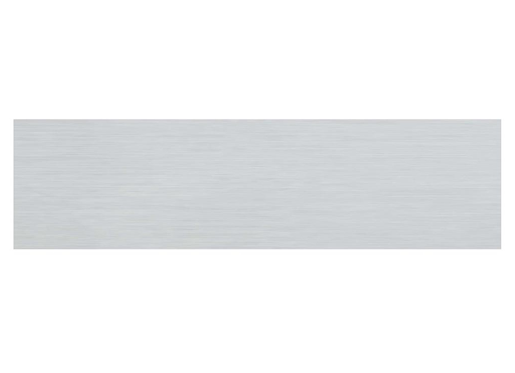 PANNEAU LOOK ALU 165X44 MM BLANCO