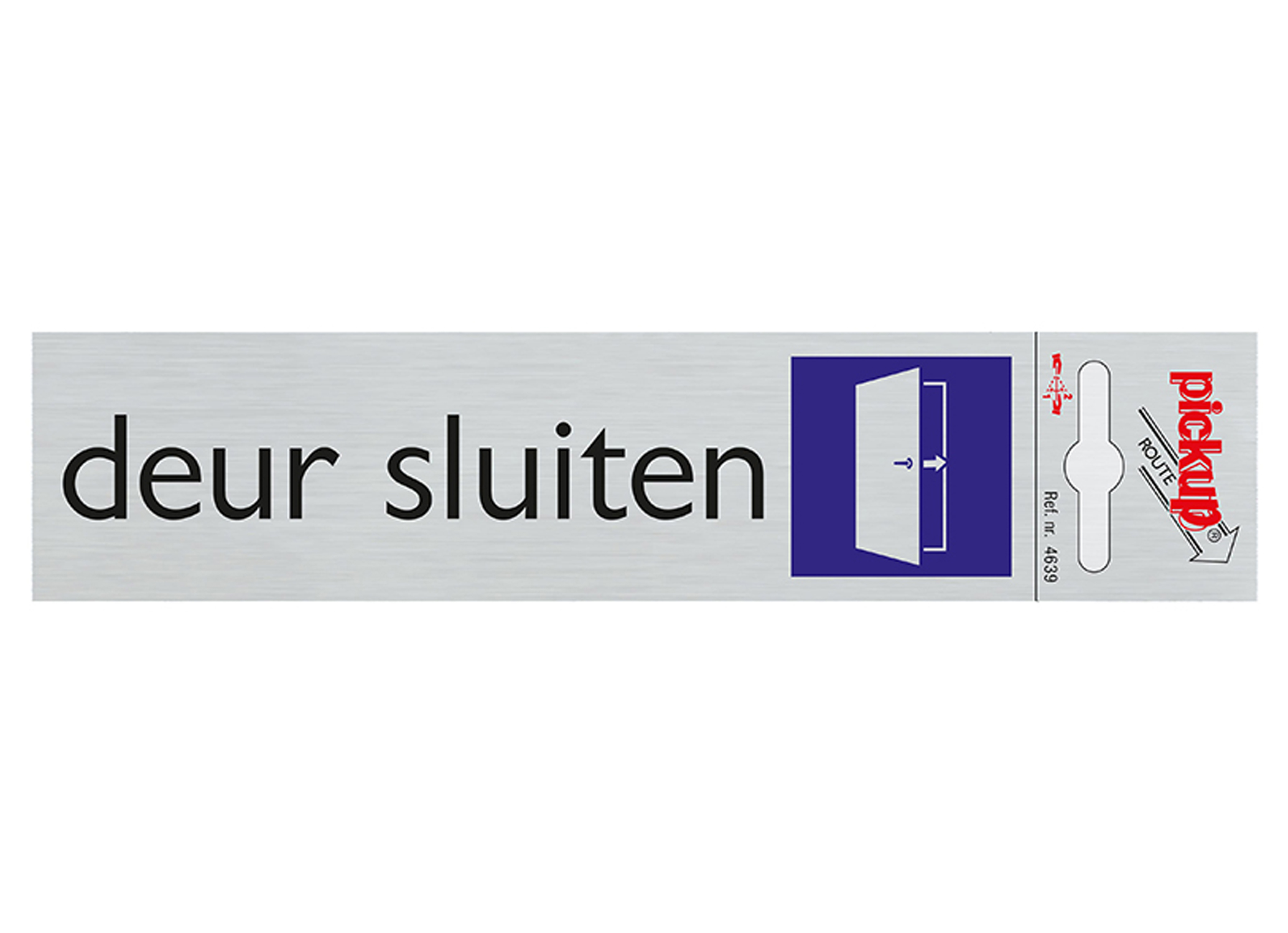 ROUTE ALULOOK 165X44 MM DEUR SLUITEN