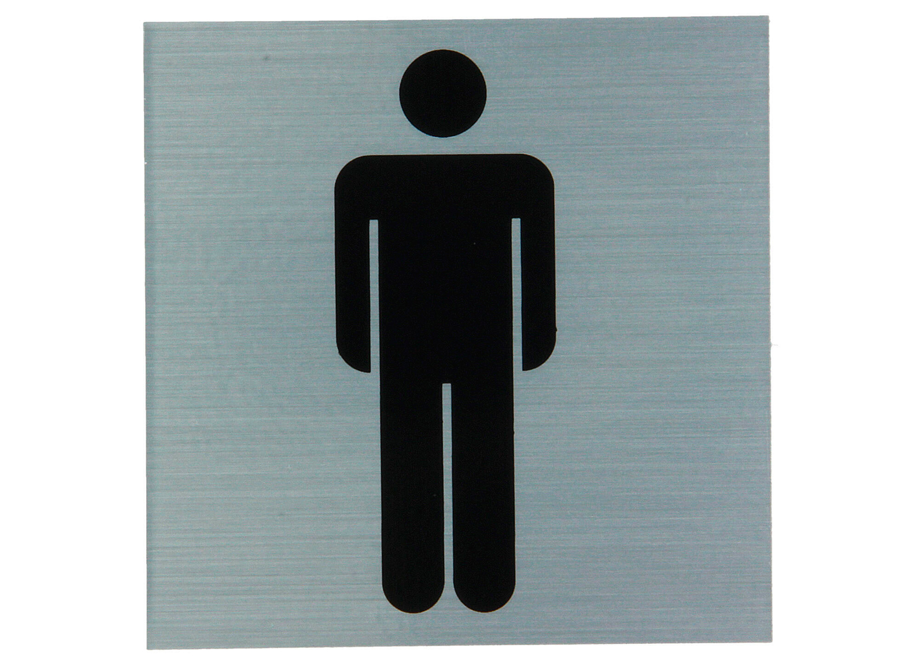 PICTOGRAM ALU 80X80MM HEREN