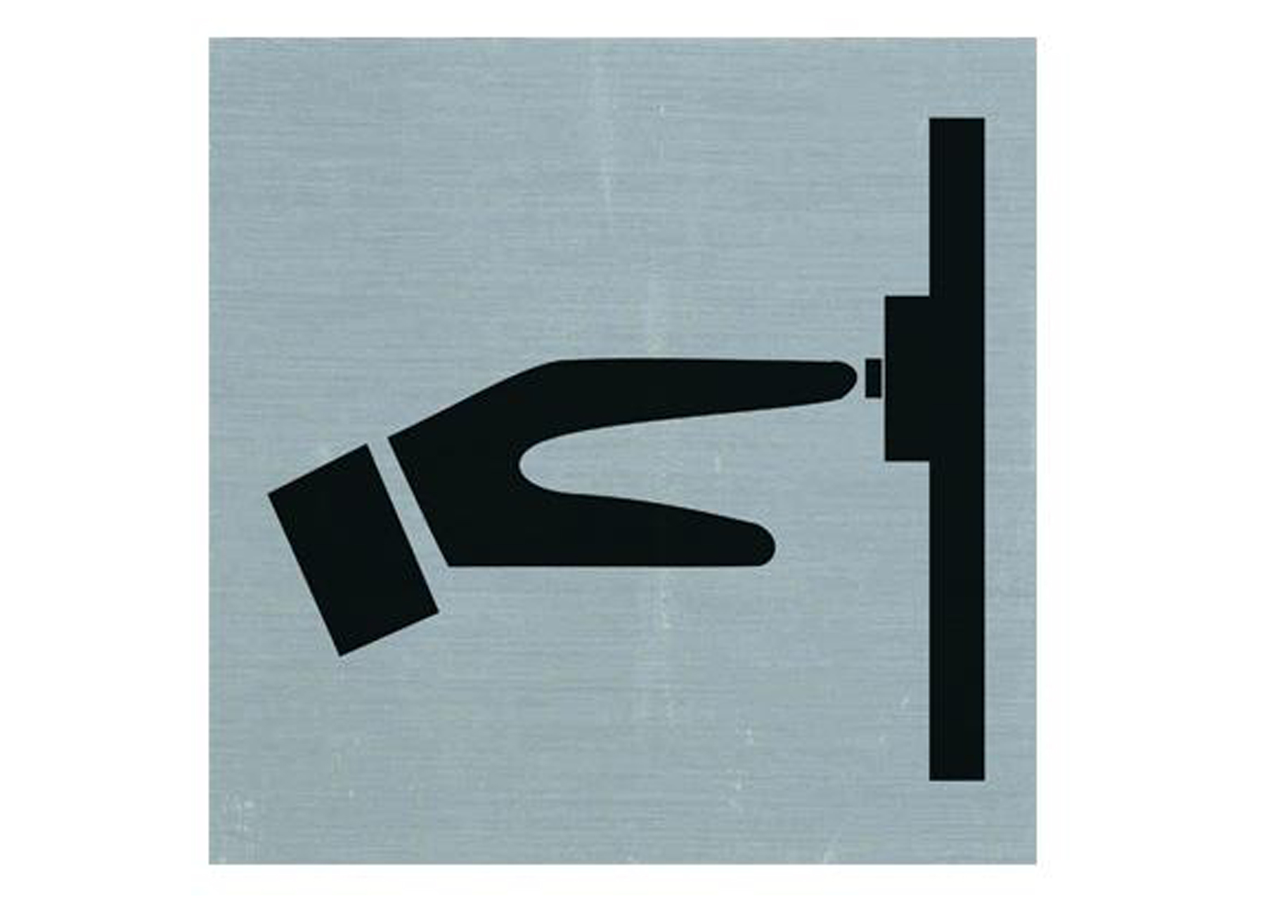 PICTOGRAM ALU 80X80MM BELLEN