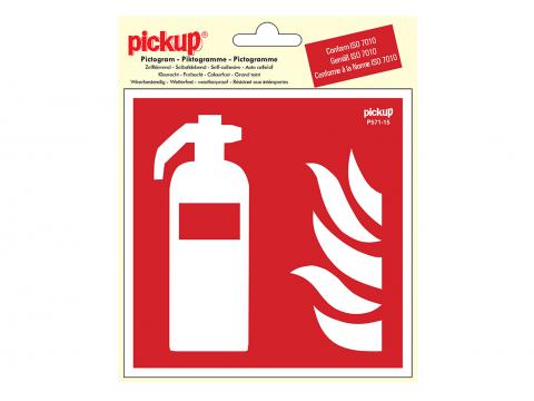 PICTOGRAMME 15X15CM EXTINCTEUR