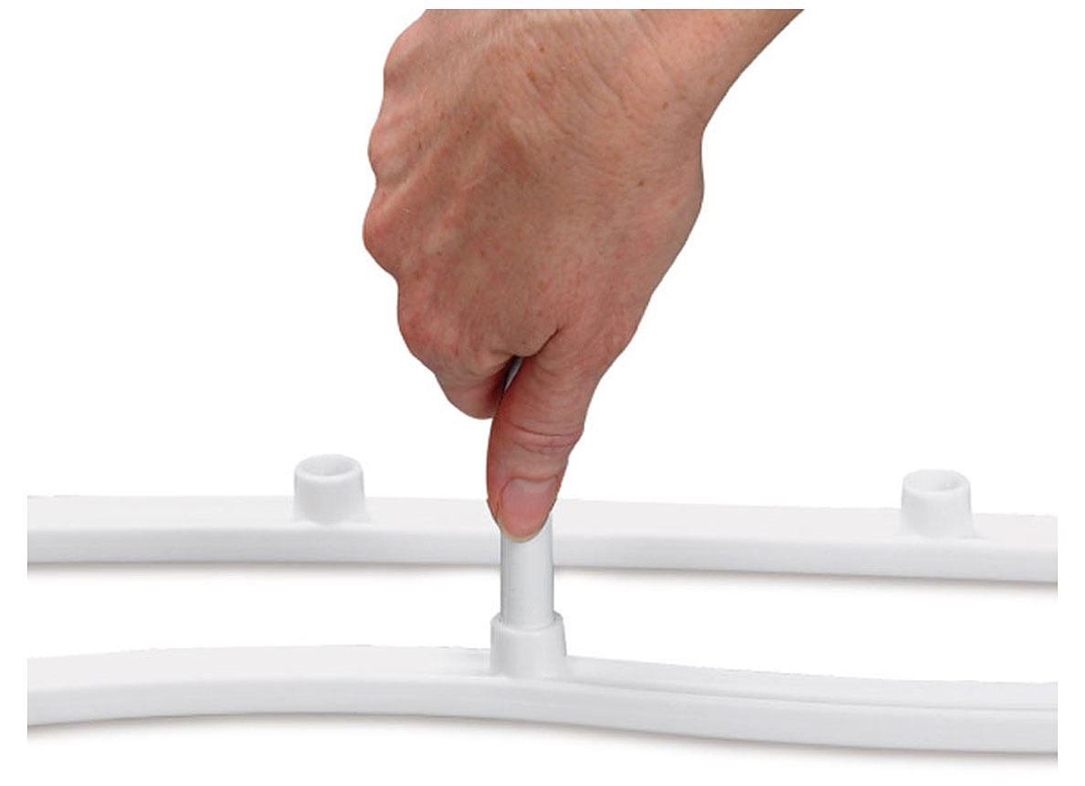 REPOSE SOULIERS MODELE DE PORTE BLANC