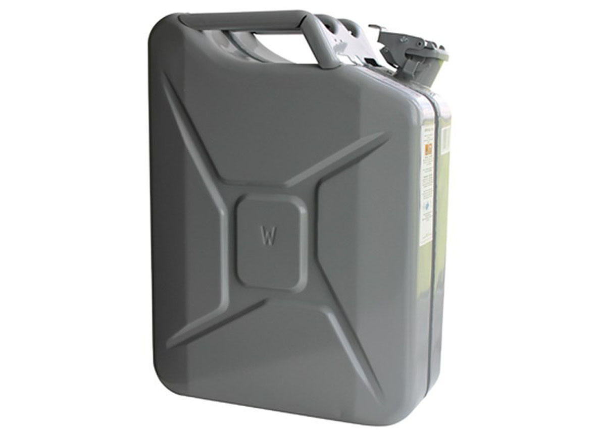 JERRYCAN METAAL US 20L - GRIJS