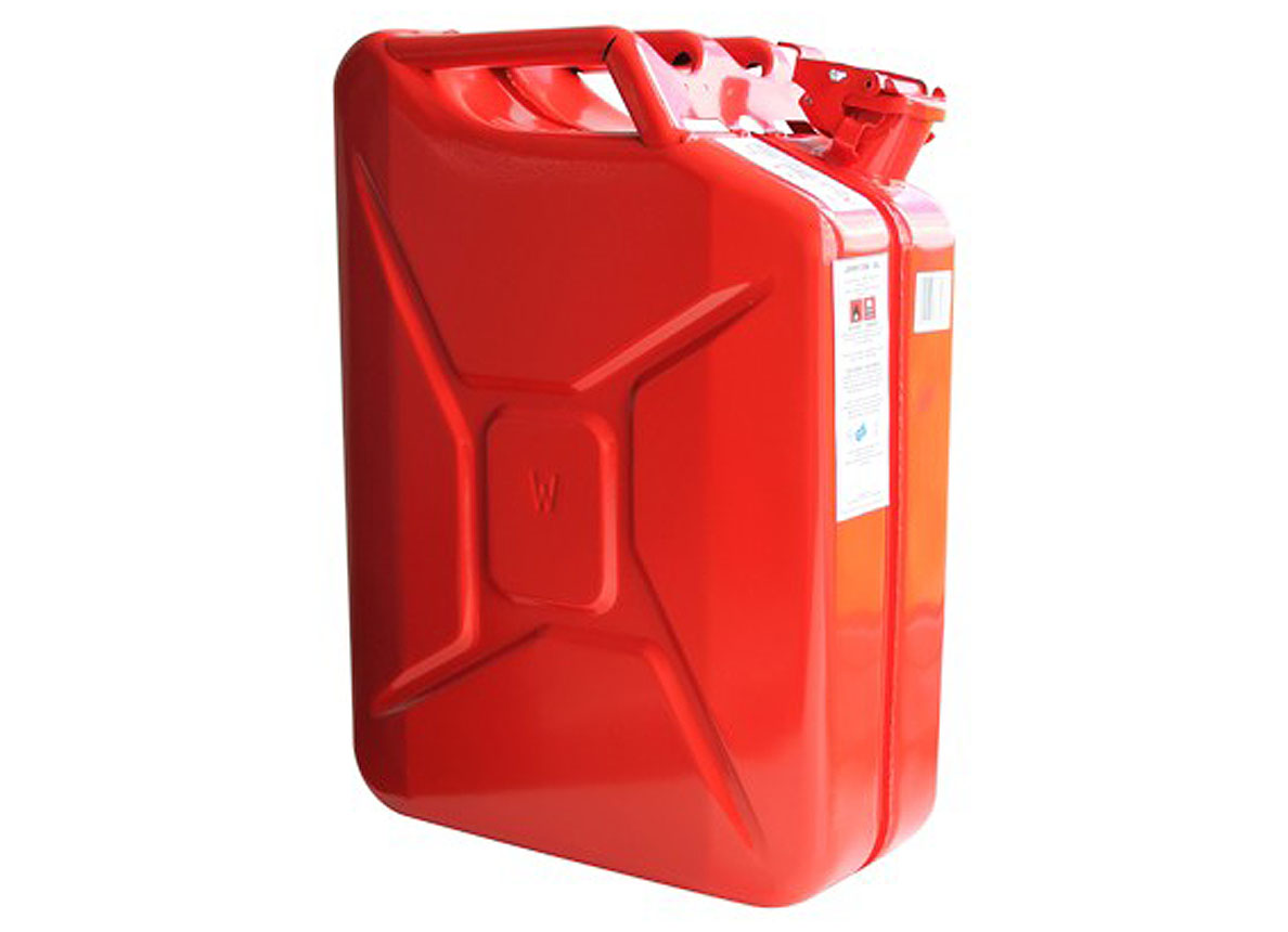 JERRYCAN METAAL US 20L - ROOD