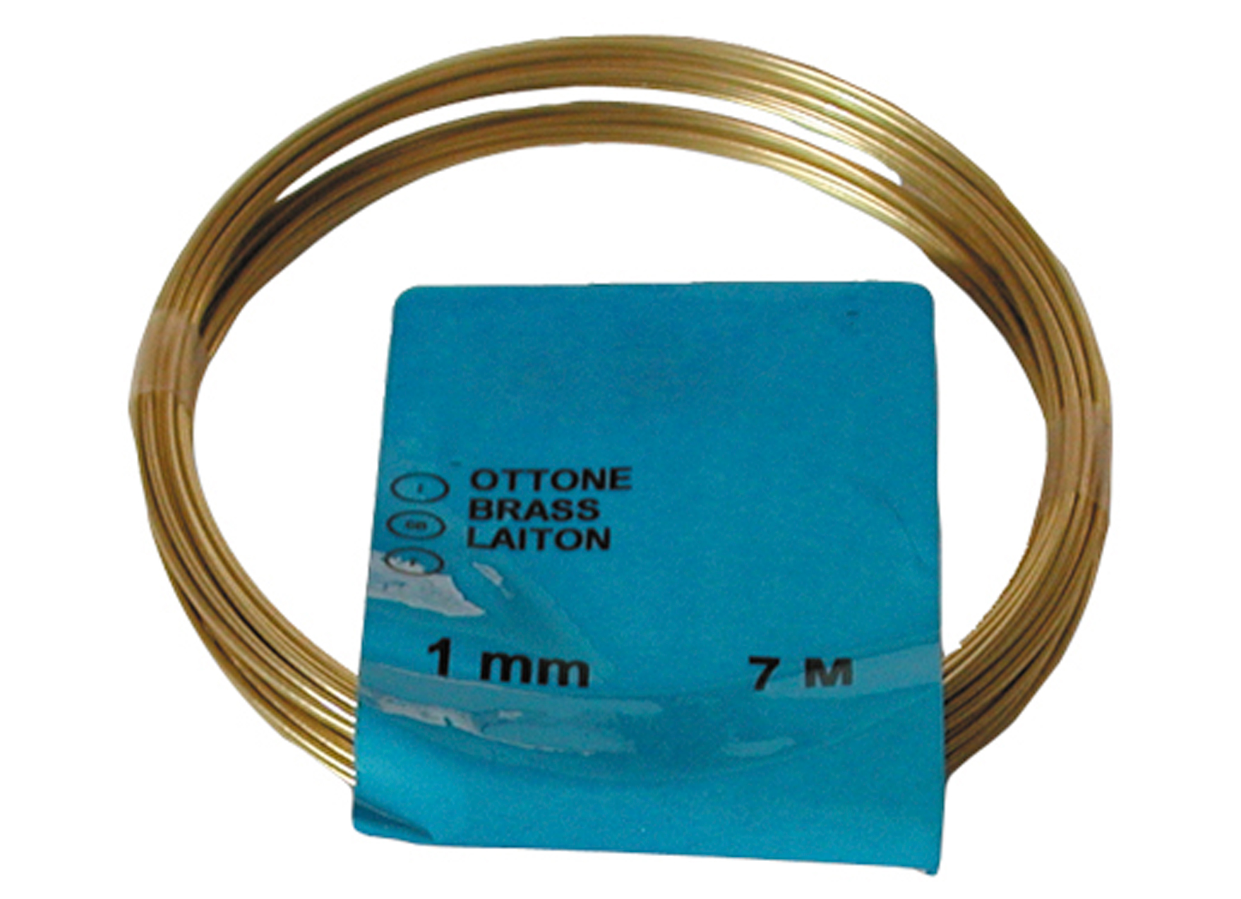 FIL DE TENSION CUIVRE JAUNE 1.0MMX7M