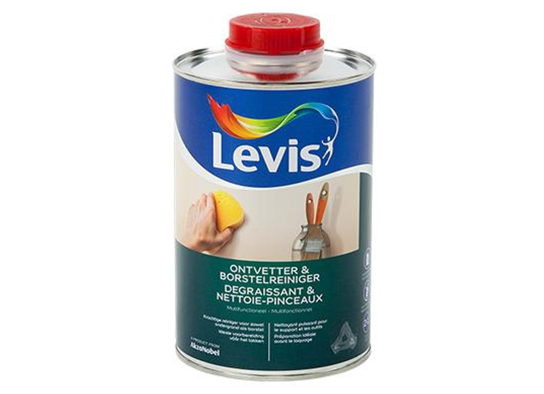 LEVIS BORSTELREINIGER/ONTVETTER 1L