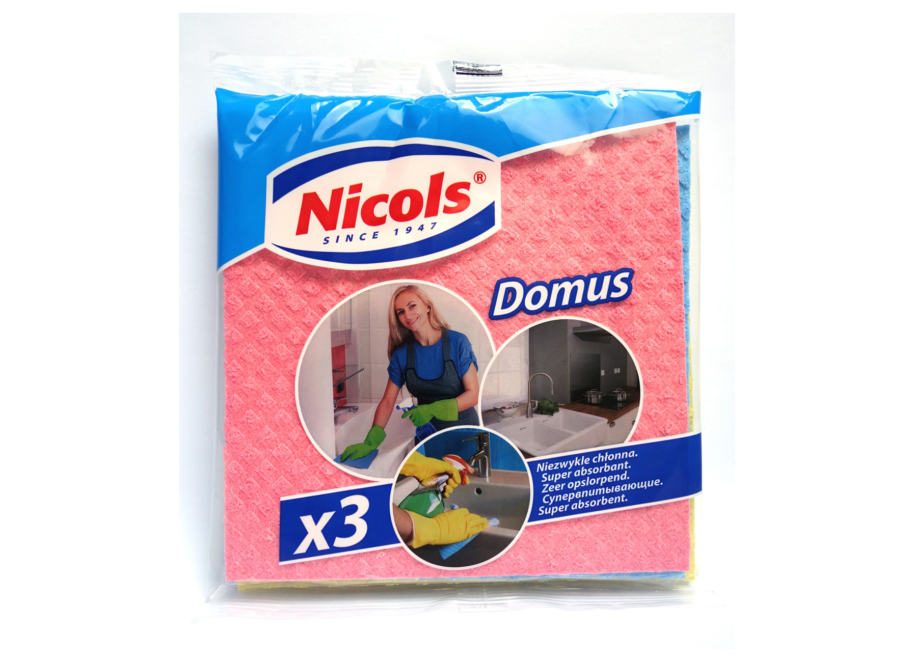 NICOLS SPONSDOEK DOMUS 3 STUKS