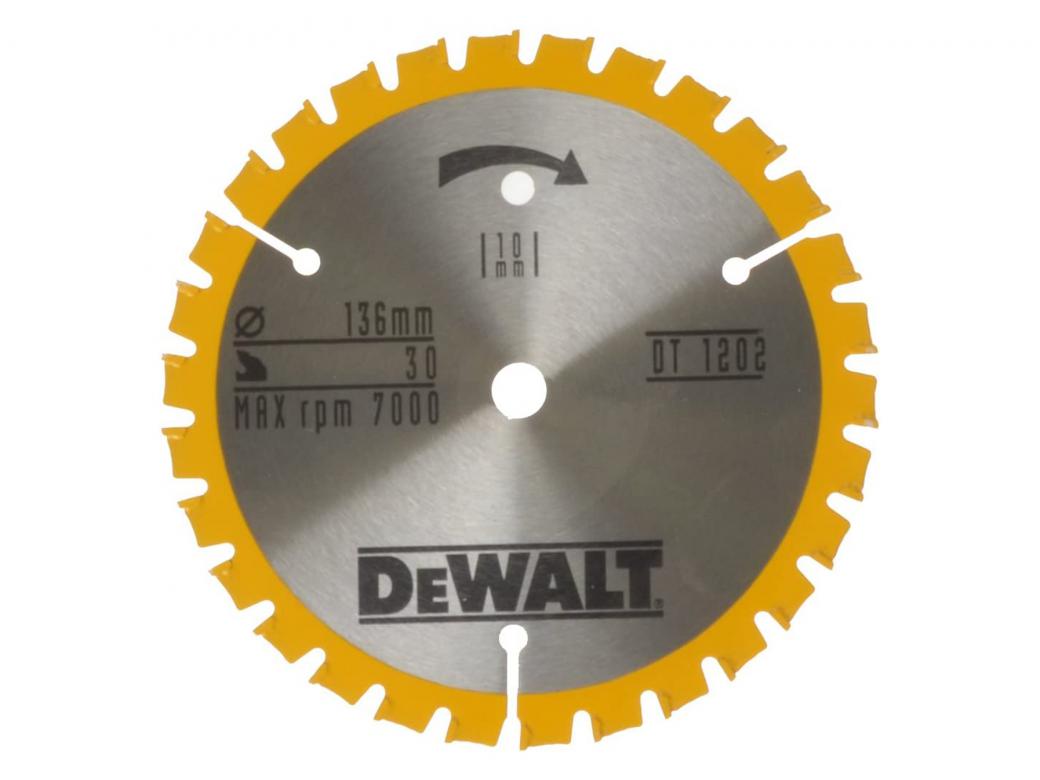 DEWALT CIRKELZAAGBLAD 165X10X16T VOOR HOUT ACCUMACHINE