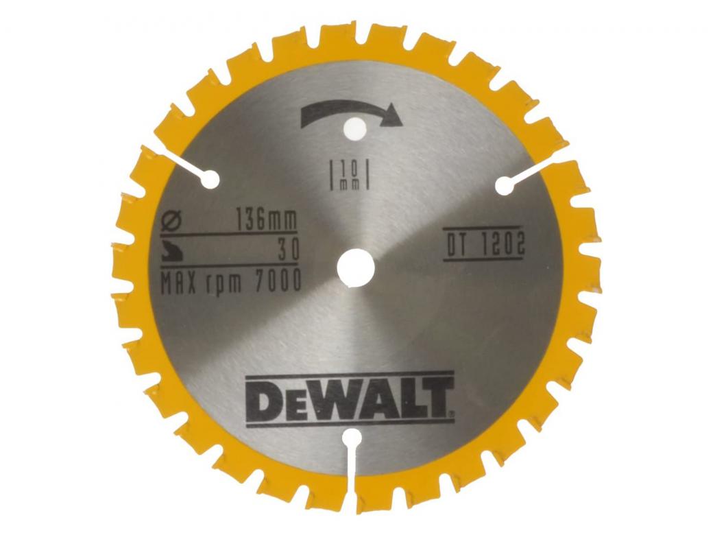 DEWALT CIRKELZAAGBLAD HOUT ACCUMACHINE