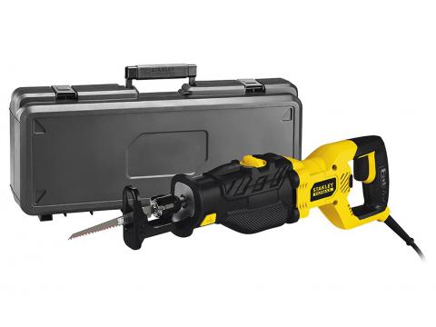STANLEY RECIPROZAAG 1050W FME365K + ZAAGBLAD HOUT + KOFFER