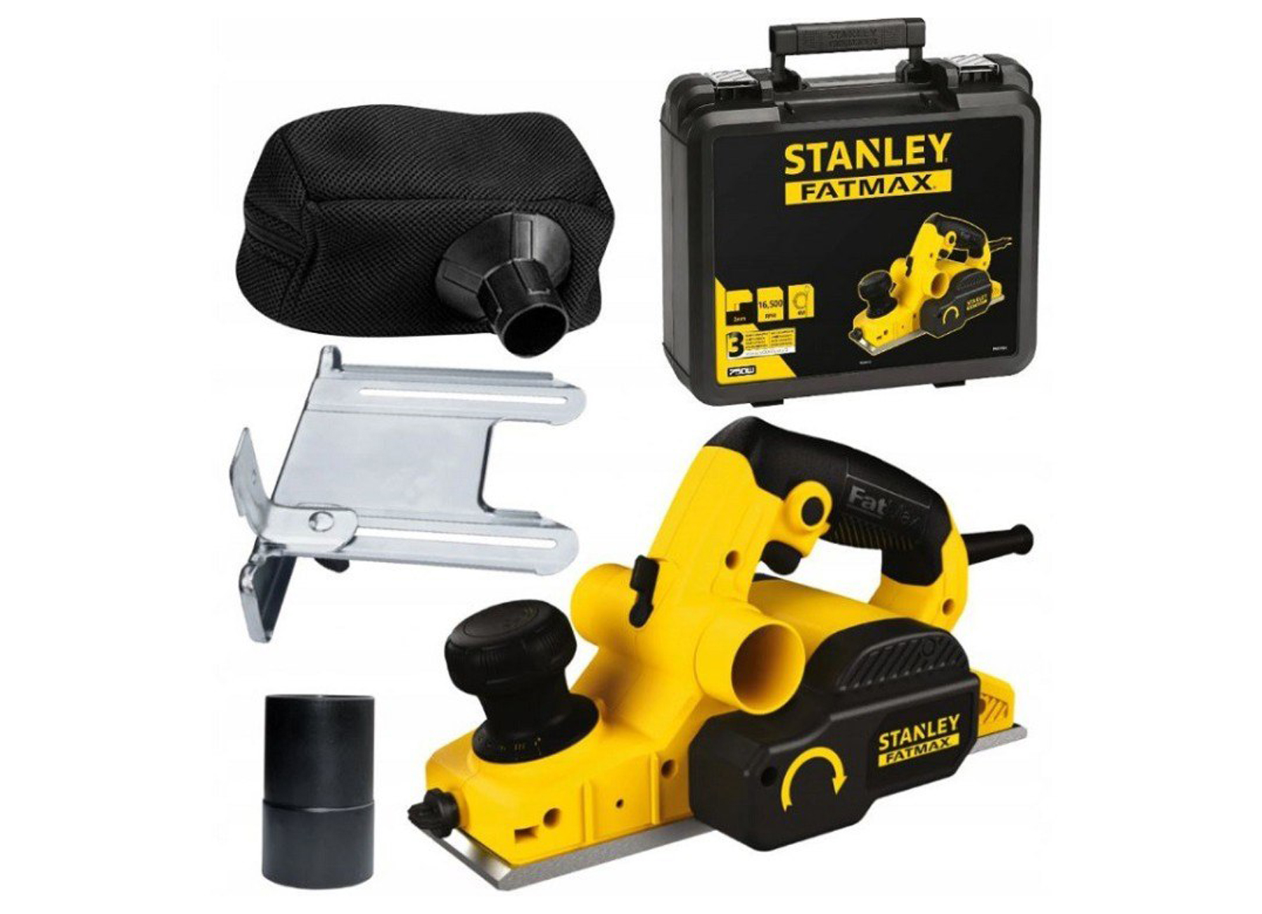 STANLEY 750W RABOT 115MM FME630K-QS