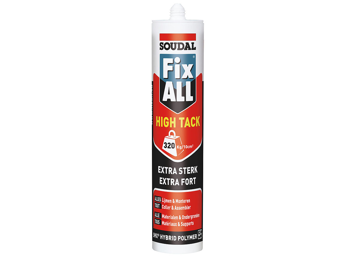 SOUDAL FIX ALL HIGH TACK NOIR 290ML