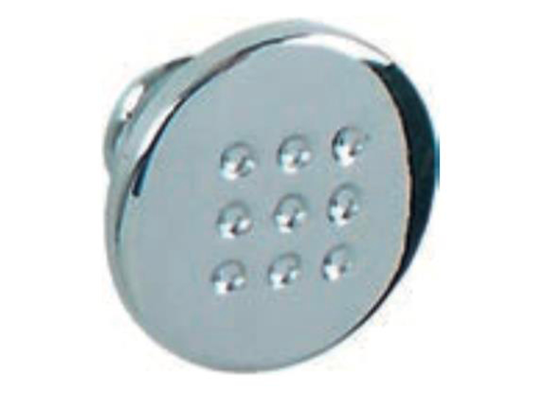 BOUTON DE MEUBLE ZAMAC CHROME Ø30MM