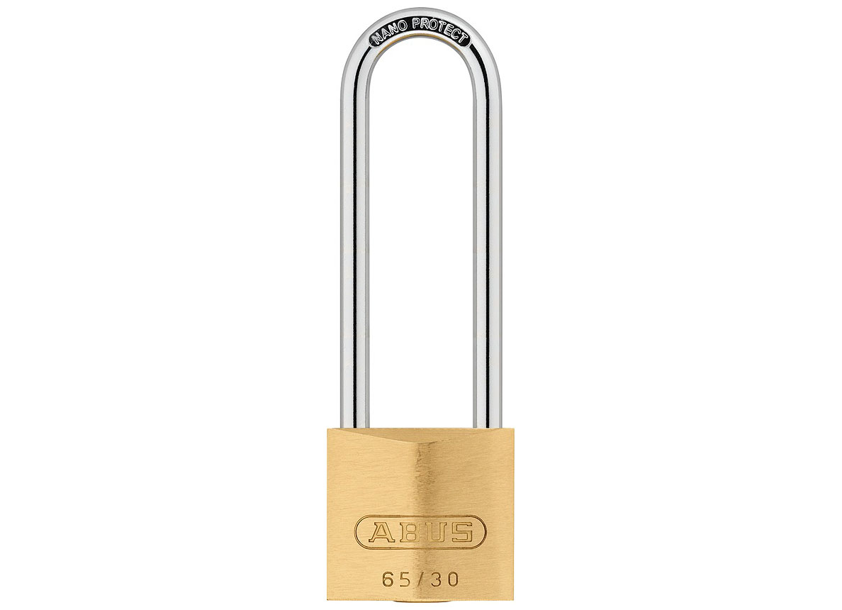 ABUS MESSING HANGSLOT 65 - 2 SLEUTELS INBEGREPEN