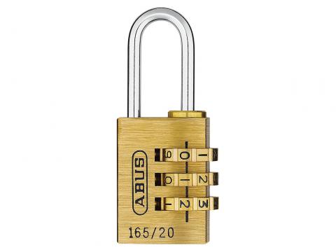 ABUS CADENAS A COMBINAISON 165/20C LAITON 20MM