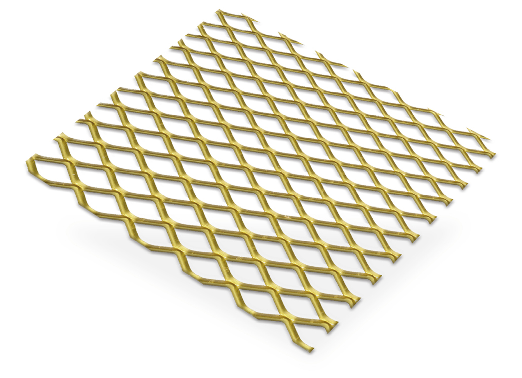 STREKMETALEN PLAAT ALU GOUD 10X5,5 500X250X0,8MM