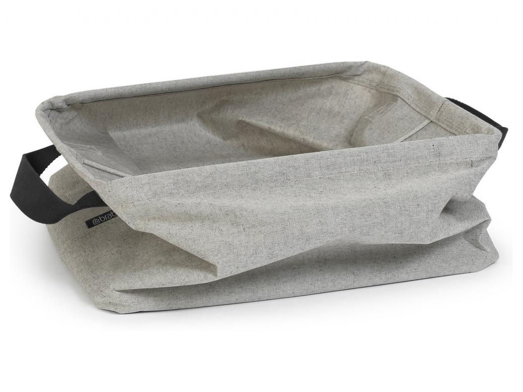 BRABANTIA PANIER A LINGE PLIABLE GRIS 35L