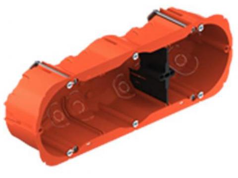 HELIA BOITIER TRIPLE POUR PAROIS CREUSES HW O-RANGE 47MM