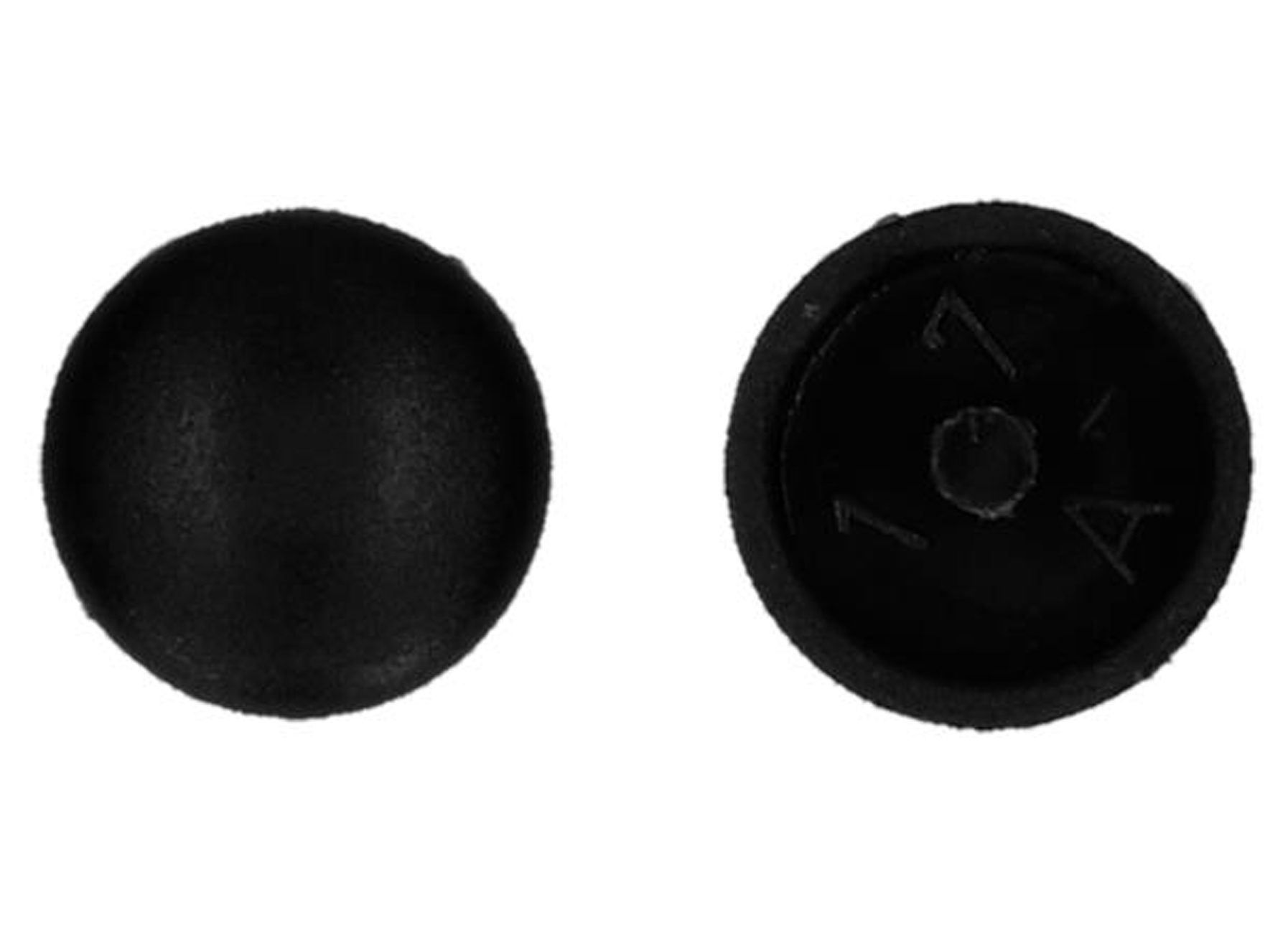 CAPUCHON Ø12MM RAL 9005 NOIR 30 PC