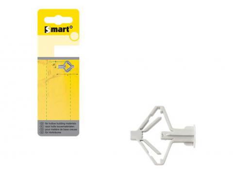 NYLON HOLLEWANDPLUG ZONDER SCHROEF Ø8X40MM