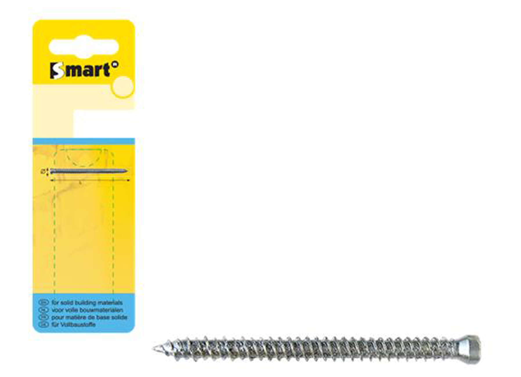 KOZIJNSCHROEF CK-T30 Ø7,50X132MM VERZINKT