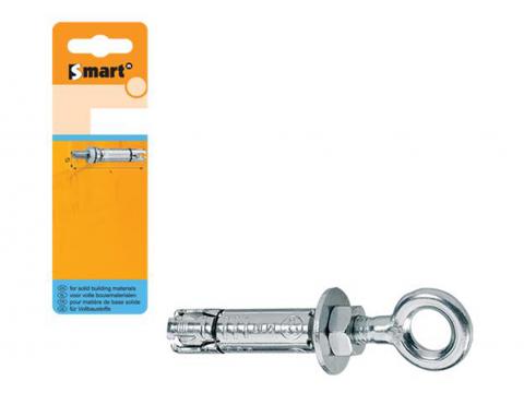 CHEVILLE A EXPANSION OEILLET PFG-EBF M6X40X70MM/10 ZINGUE