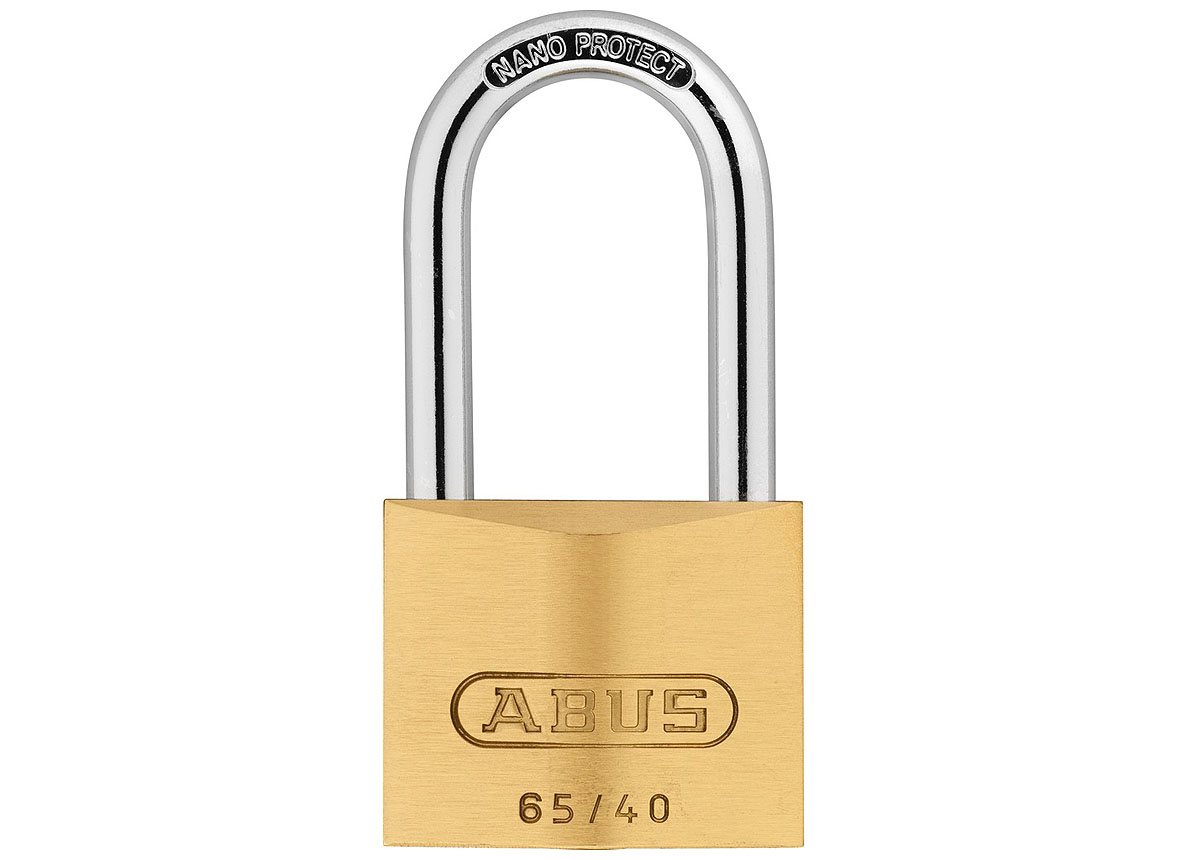 ABUS HANGSLOT MESSING 65/40HB40C 40MM BEUGEL 40MM 