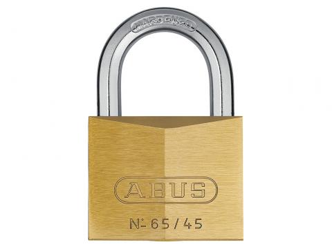 ABUS HANGSLOT MESSING 65/45C 45MM