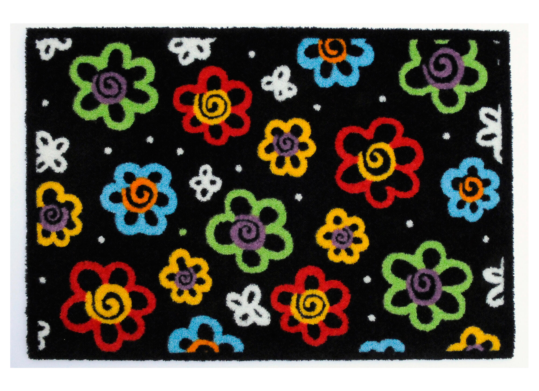 VOETMAT ELEGANCE BLOEMEN 50X70CM