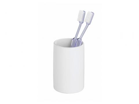 GOBELET A DENTS POLARIS BLANC CERAMIQUE
