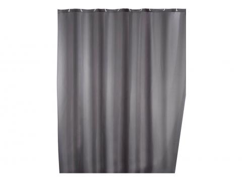 WENKO DOUCHEGORDIJN POLYESTER ANTI-SCHIMMEL GRIJS 180X200CM