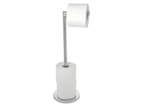 WENKO PORTE PAPIER WC SUR PIED EN INOX