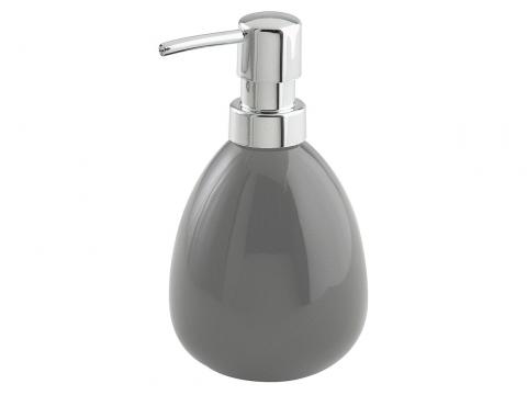 KERAMISCHE ZEEPDISPENSER POLARIS GRIJS 390ML