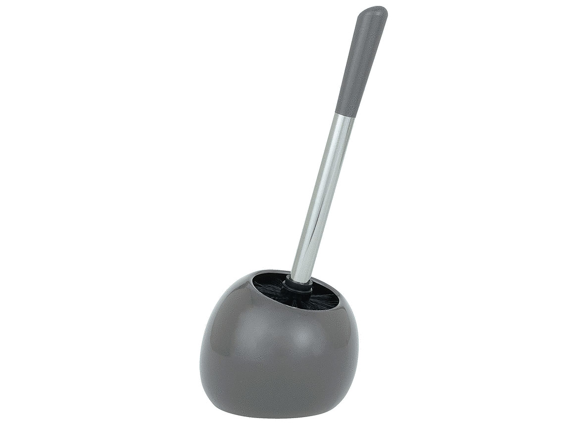 BROSSE WC POLARIS GRIS CERAMIQUE